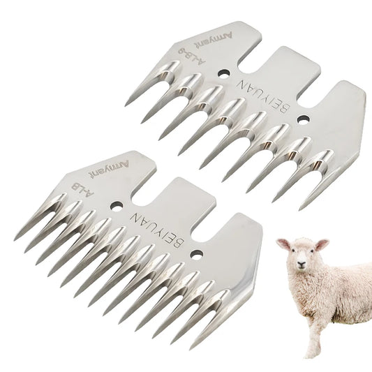 4/9/13 tooth Sheep Shearing CLipper Blade 9/13 Tooth Shears Convex Comb Cutter For Sheep Clipper Shears Scissors