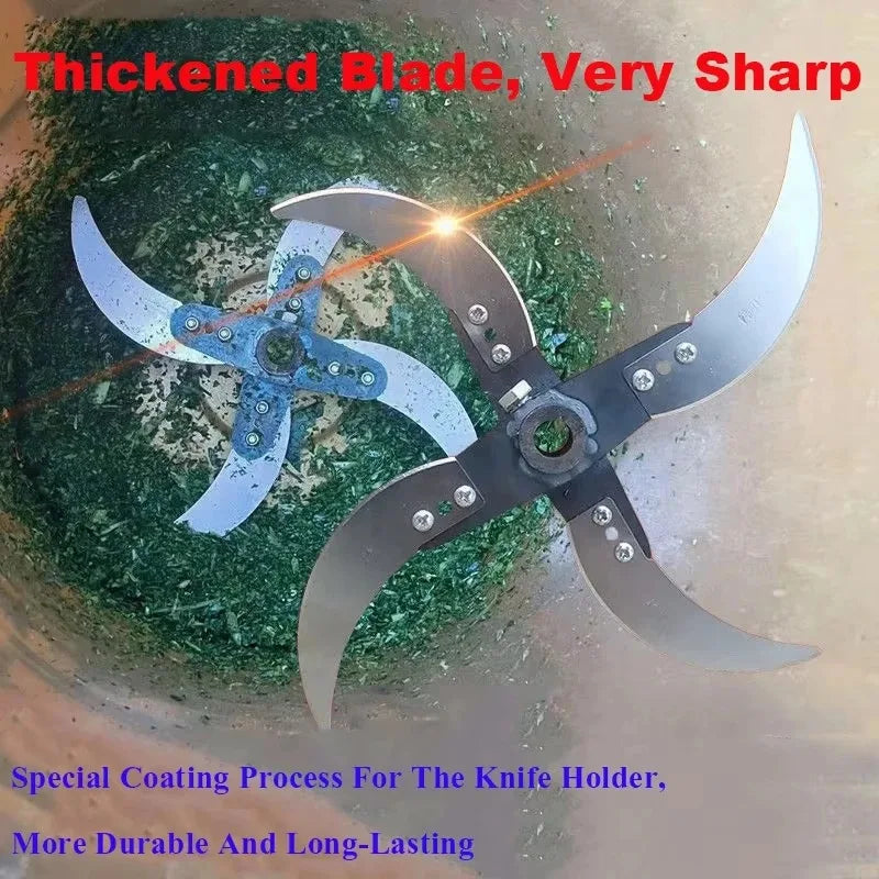 Agricultural Chopper Blade Farm Cutter Breeding Chicken Duck And Pig Feed Fruit And Vegetable Cutting Machine Grass Shredder