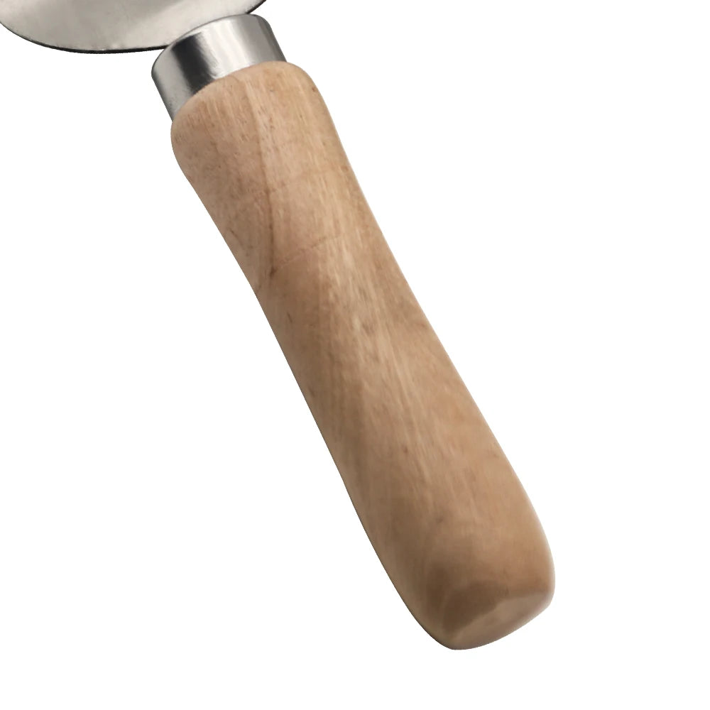 Bee Hive Uncapping Scraper Honey Honeycomb Bee Fork Wooden Handle Stainless Steel Honey Pin Needle Knife Beekeeping Equipment