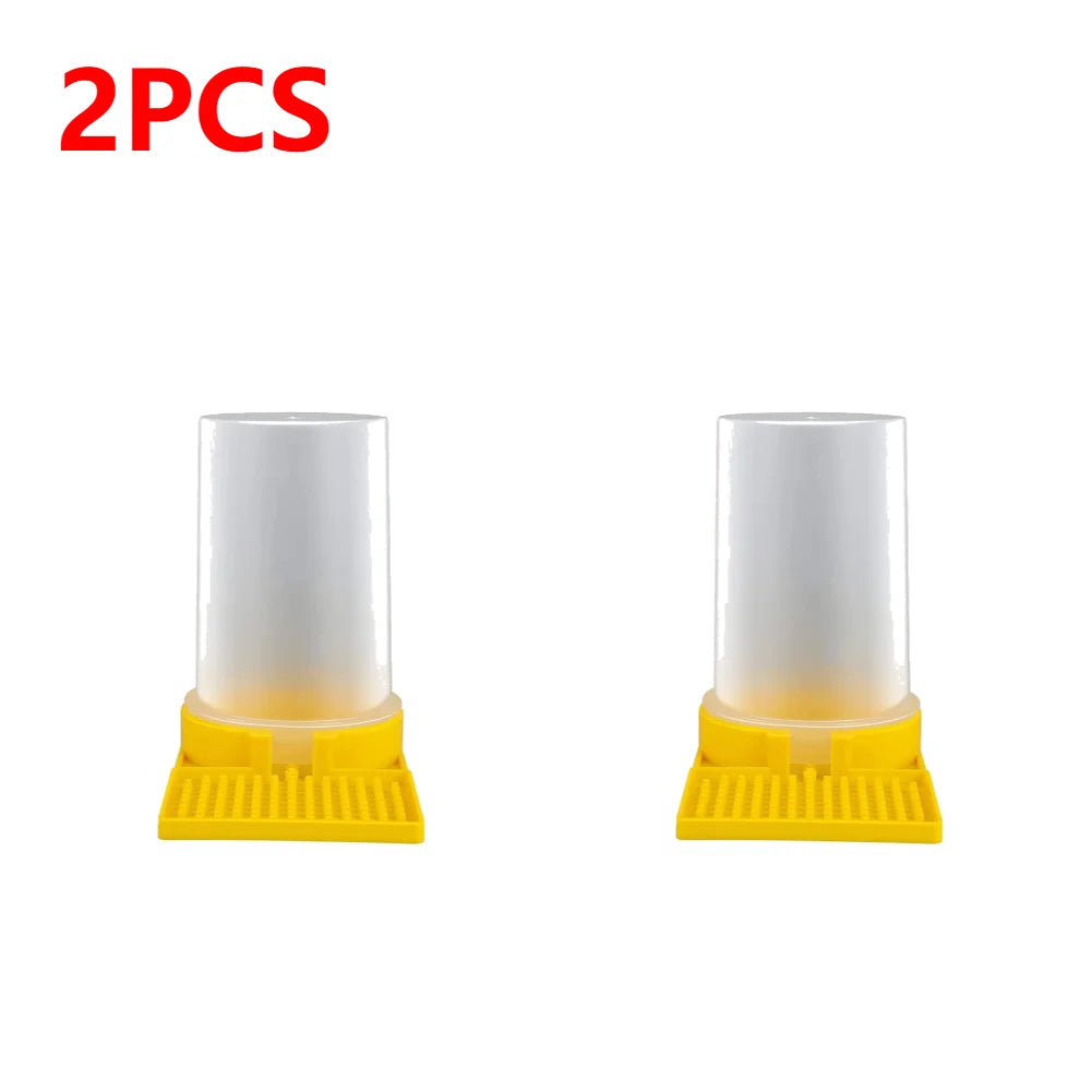 1-6PCS Bee Feeder Drinking Water Waterer Beekeeping Honey Bee Feeders Watering Bees Tools Supplies Feeding Bee Drinker Tools