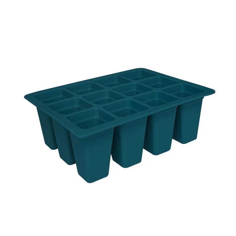 Reusable Seed Starting tray Germination Plant Nursery Seeding Starter Growing Trays Silicone Seed Starting Trays