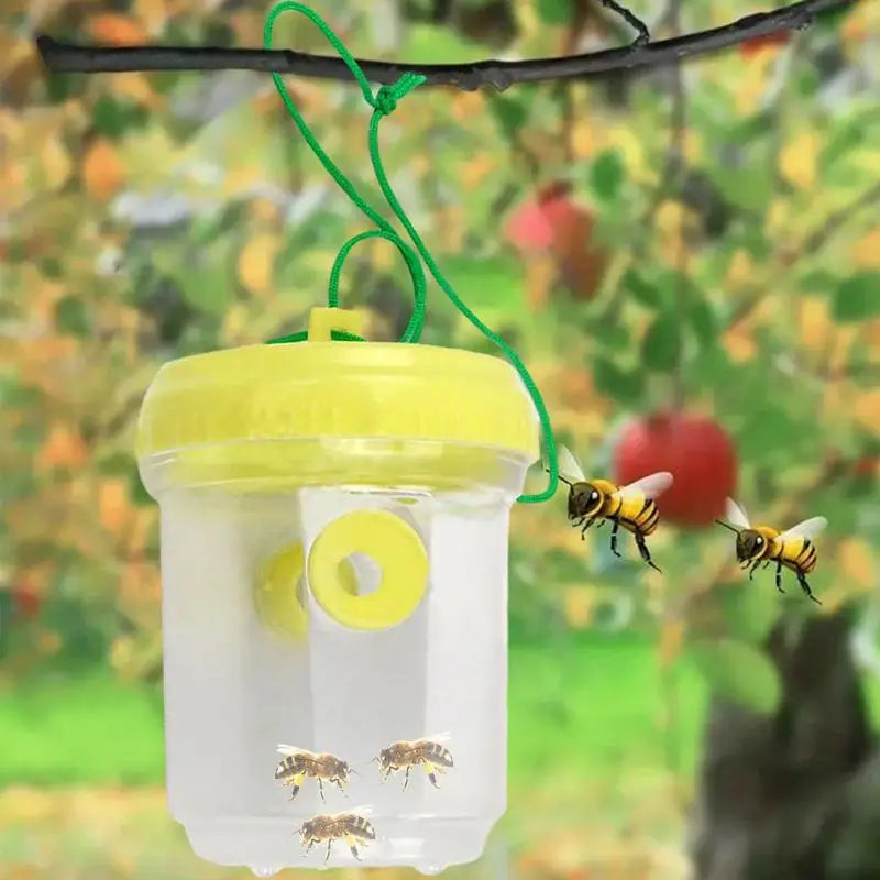 Bee Traps For Outside Effective Hornet Catcher Yellow Jacket Catching Device Animal Control Gadget Secure Solution For Orchard