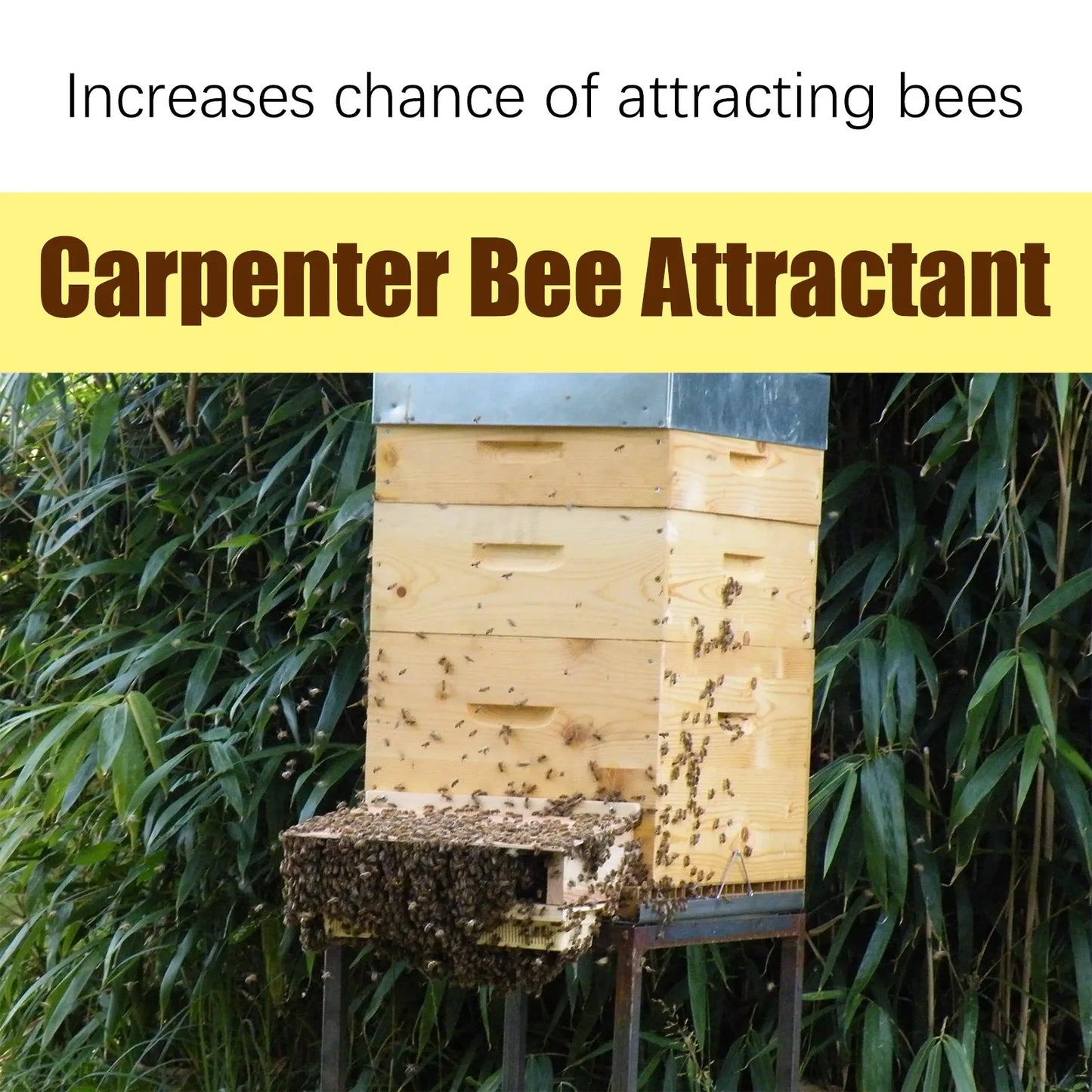 Bee Bait Bee Queen Pheromone Easy Catching Lure Bait Swarm Commander Honey Hive Attract Outdoor Beekeeping Bee Attractant Bait